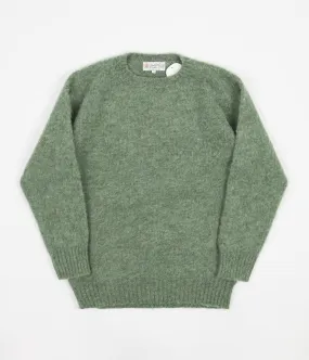 Shetland Woollen Co. Shaggy Crewneck Sweatshirt - Laurel