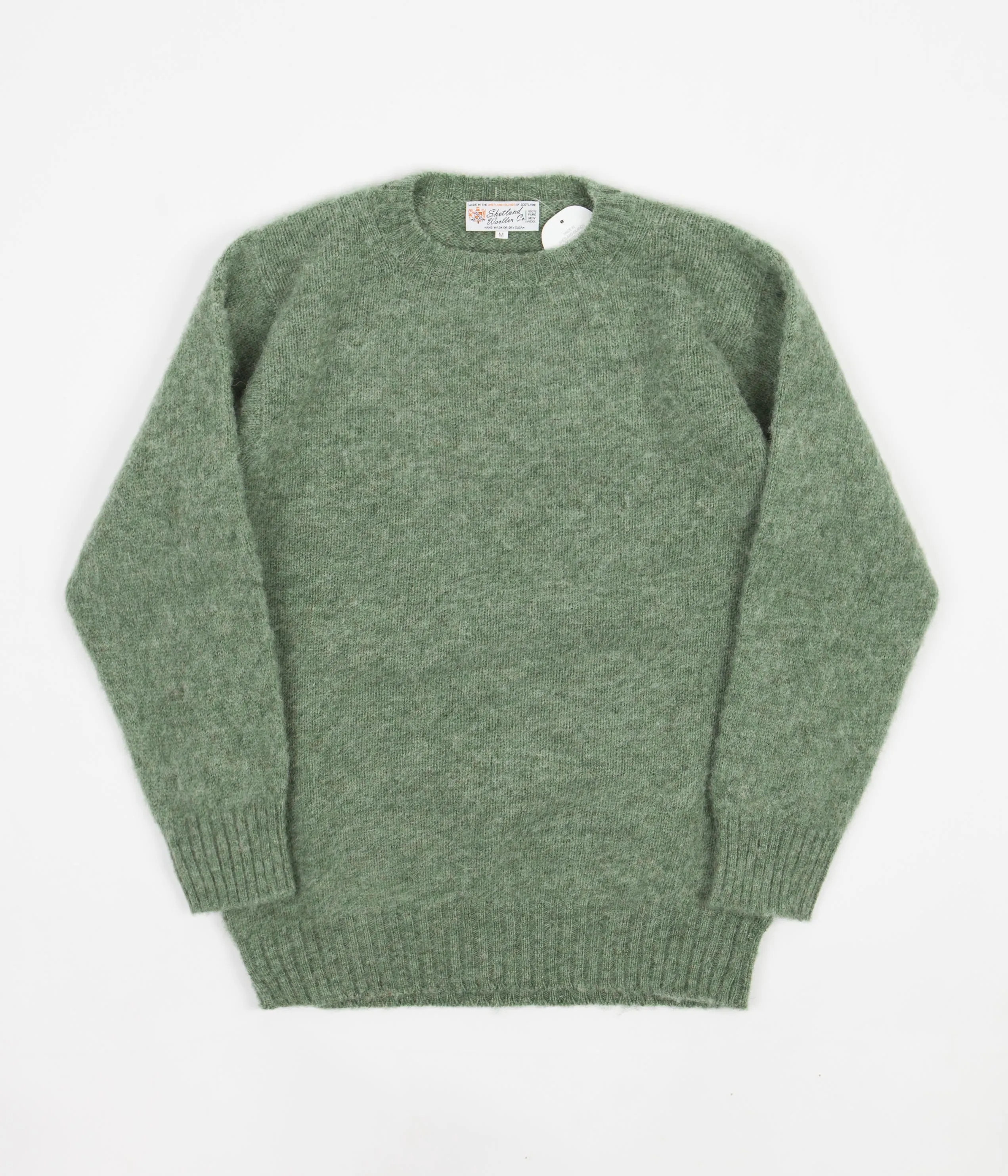 Shetland Woollen Co. Shaggy Crewneck Sweatshirt - Laurel