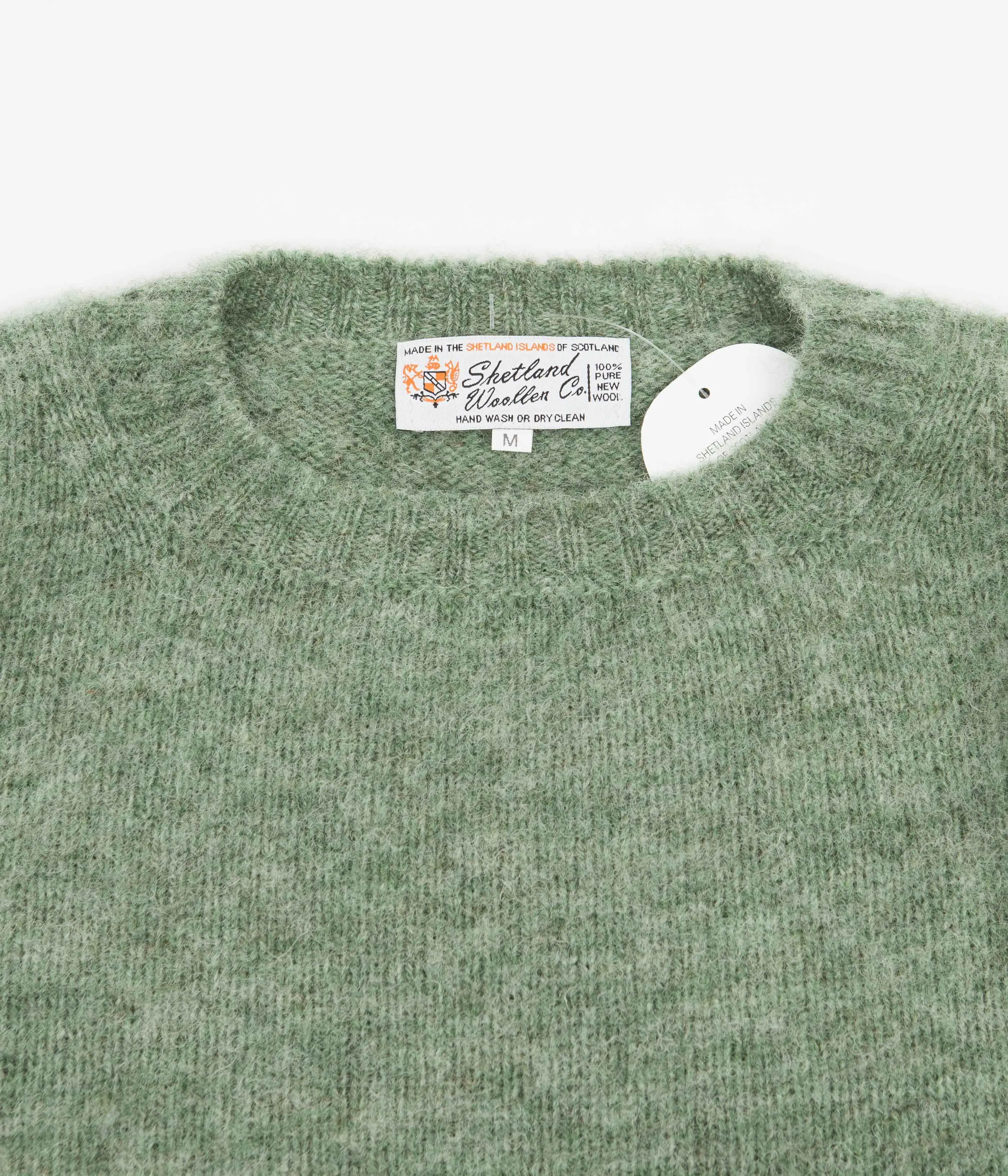 Shetland Woollen Co. Shaggy Crewneck Sweatshirt - Laurel