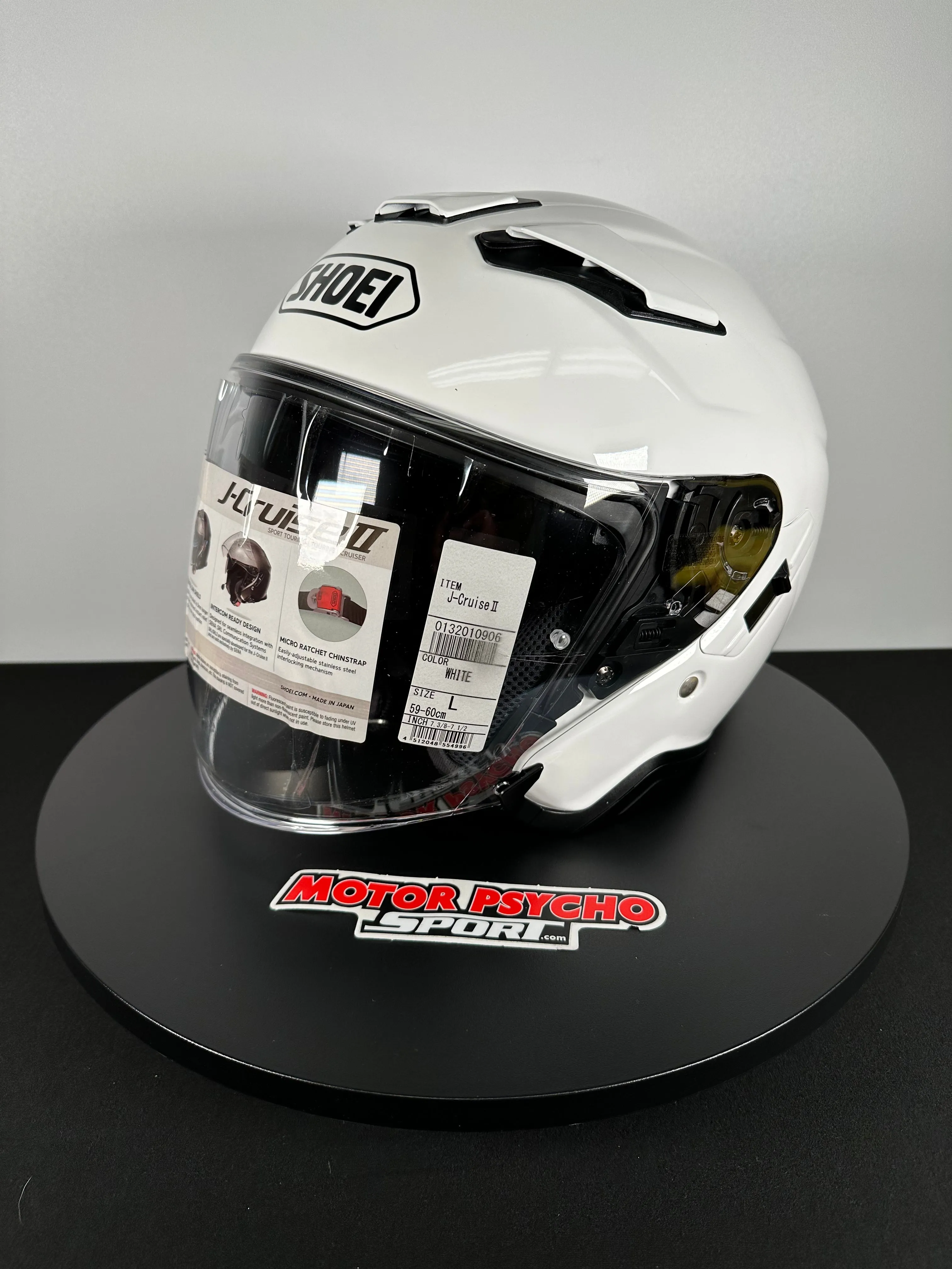 Shoei J-Cruise II Open-Face Helmet - White