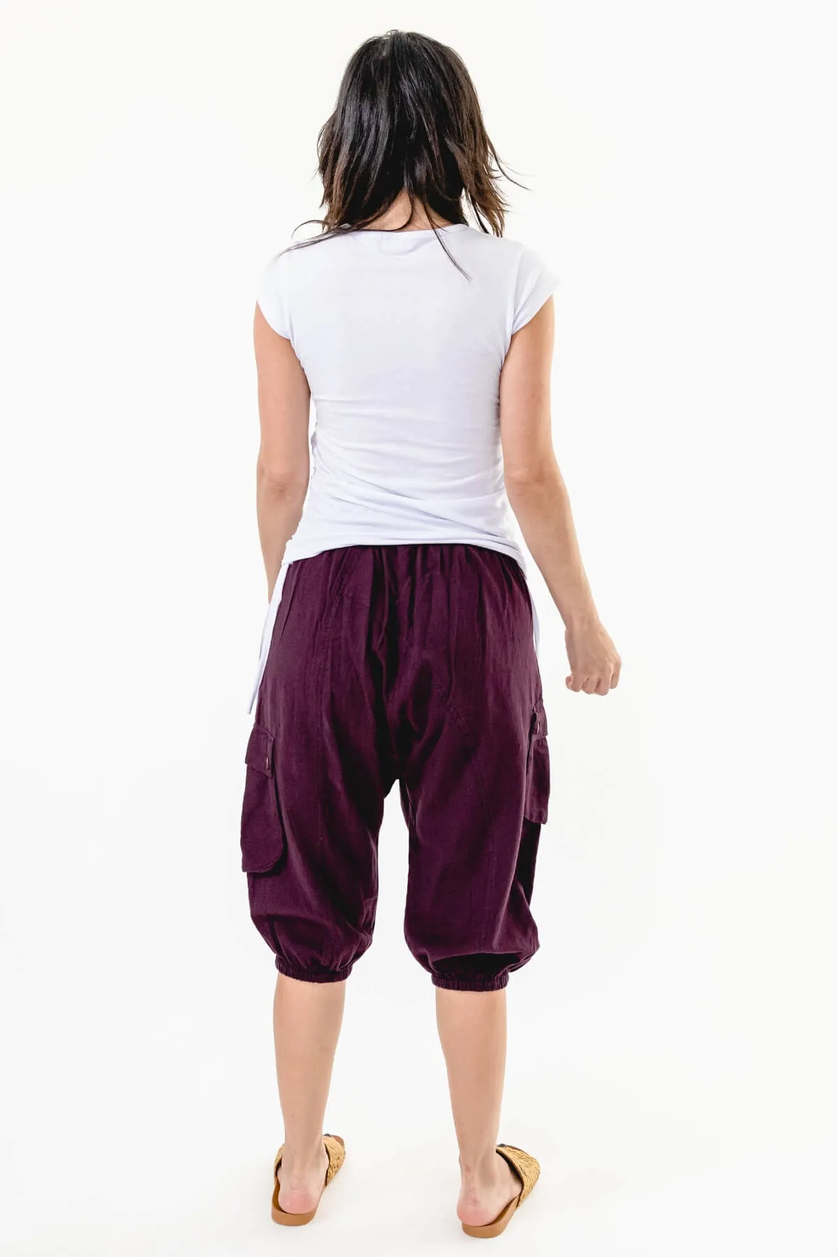 Short Drop Crotch Pants