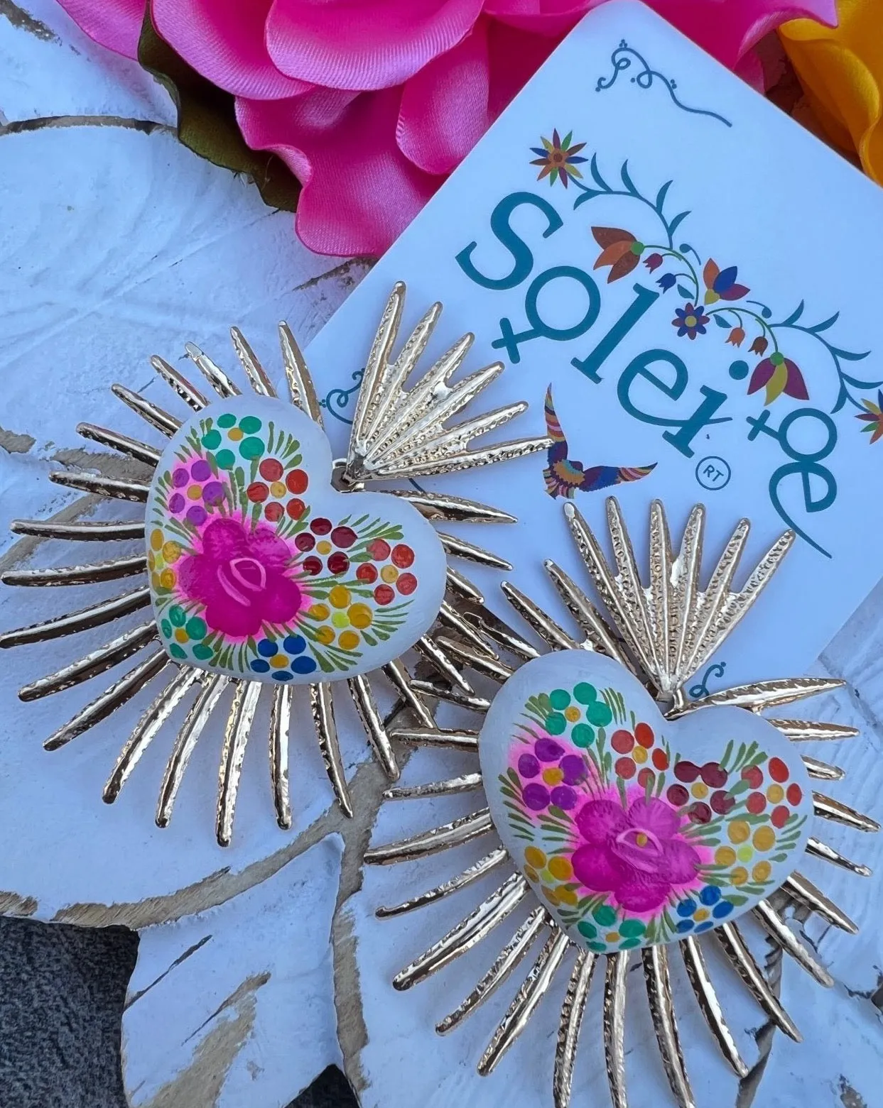 Sofia Heart Earrings