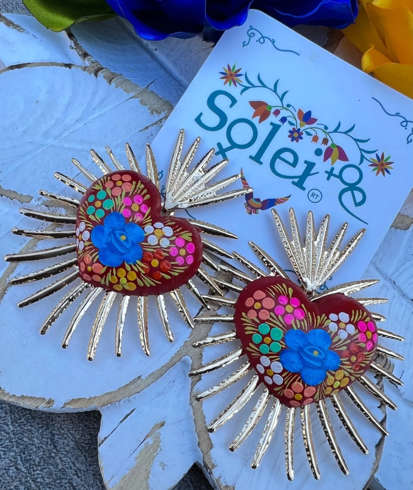 Sofia Heart Earrings