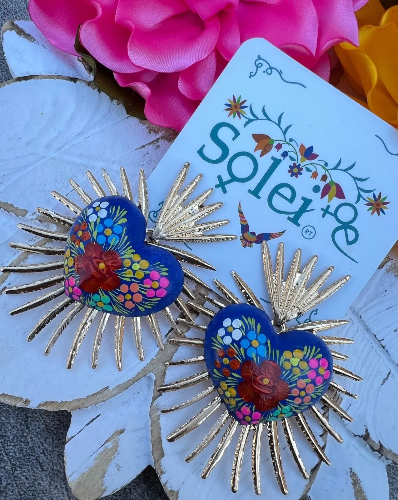 Sofia Heart Earrings