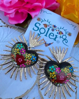 Sofia Heart Earrings