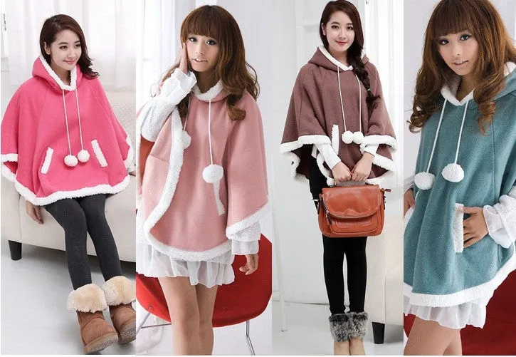 Soft Poncho Cape