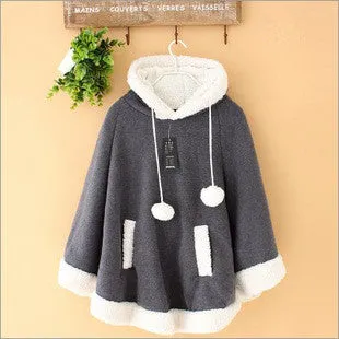 Soft Poncho Cape