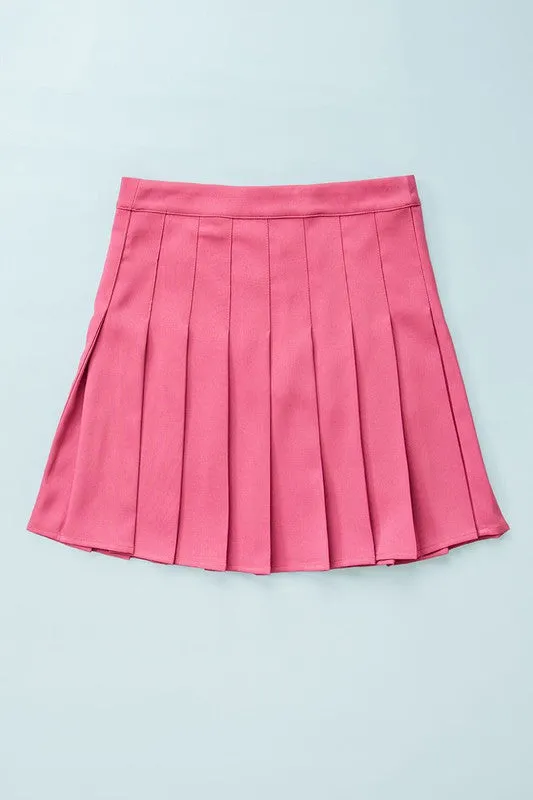 Steffi Pleated Tennis Skirt