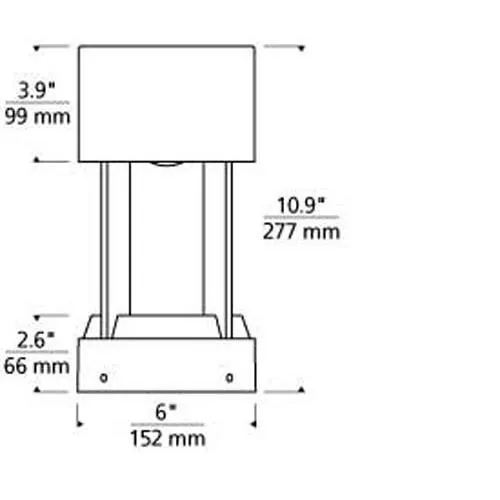 Tech Lighting 700OATUR Turbo 12 Outdoor Path