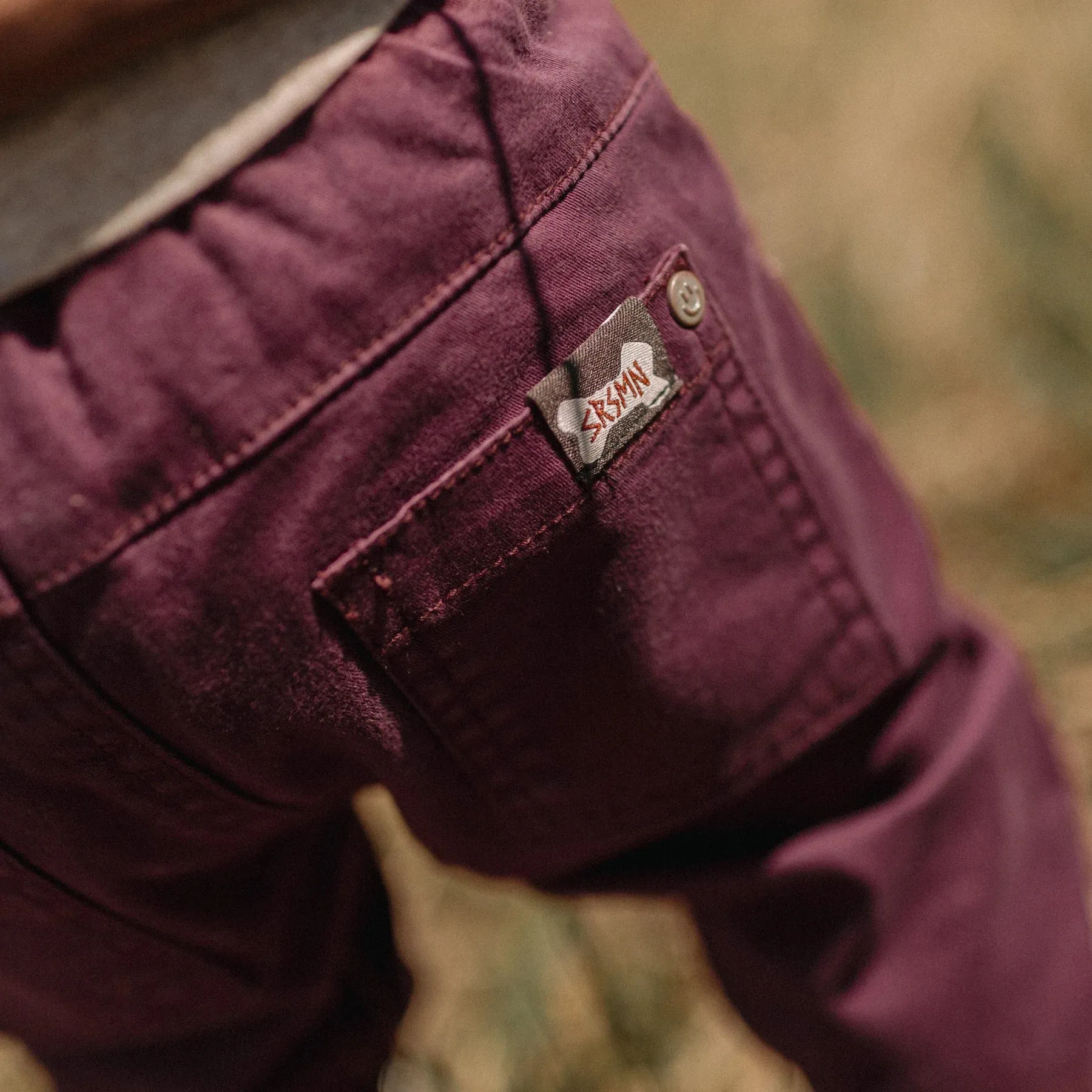 The Aster Cargo Pants - Mauve - BABY