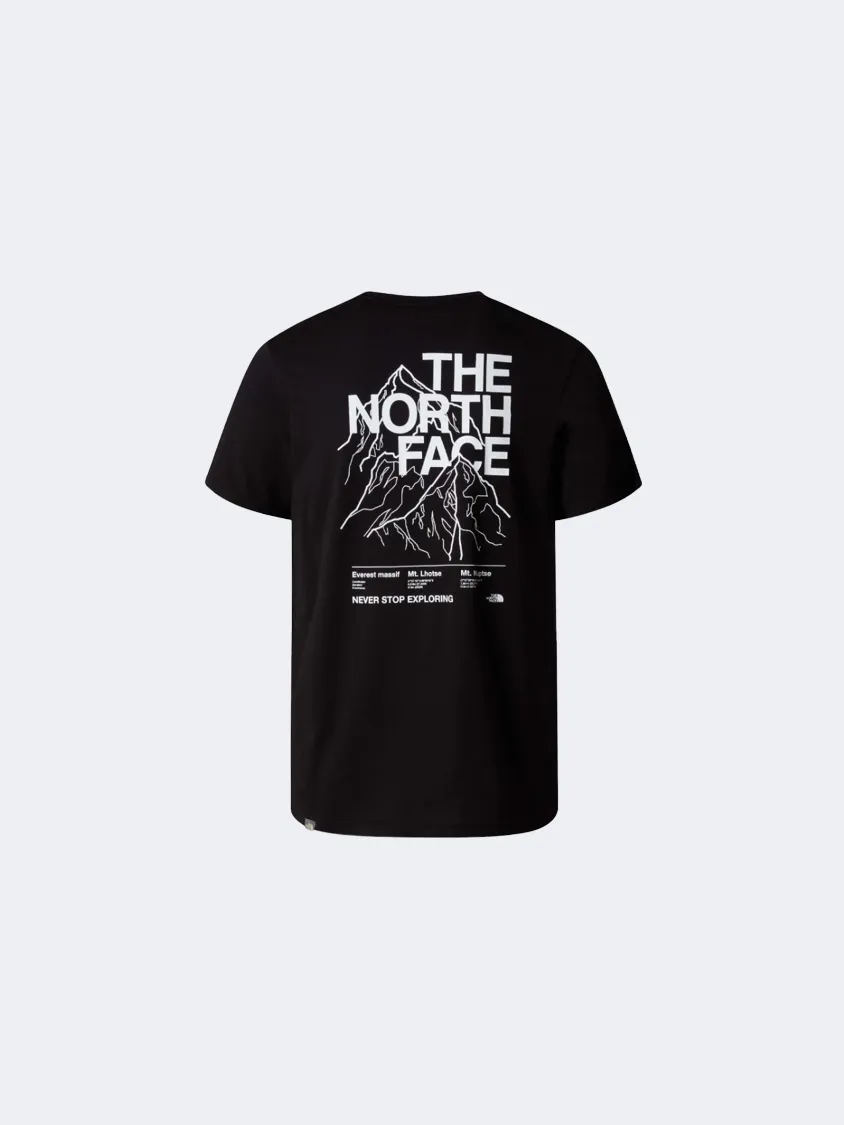 The North Face Mount Out Men Lifestyle T-Shirt Black/White