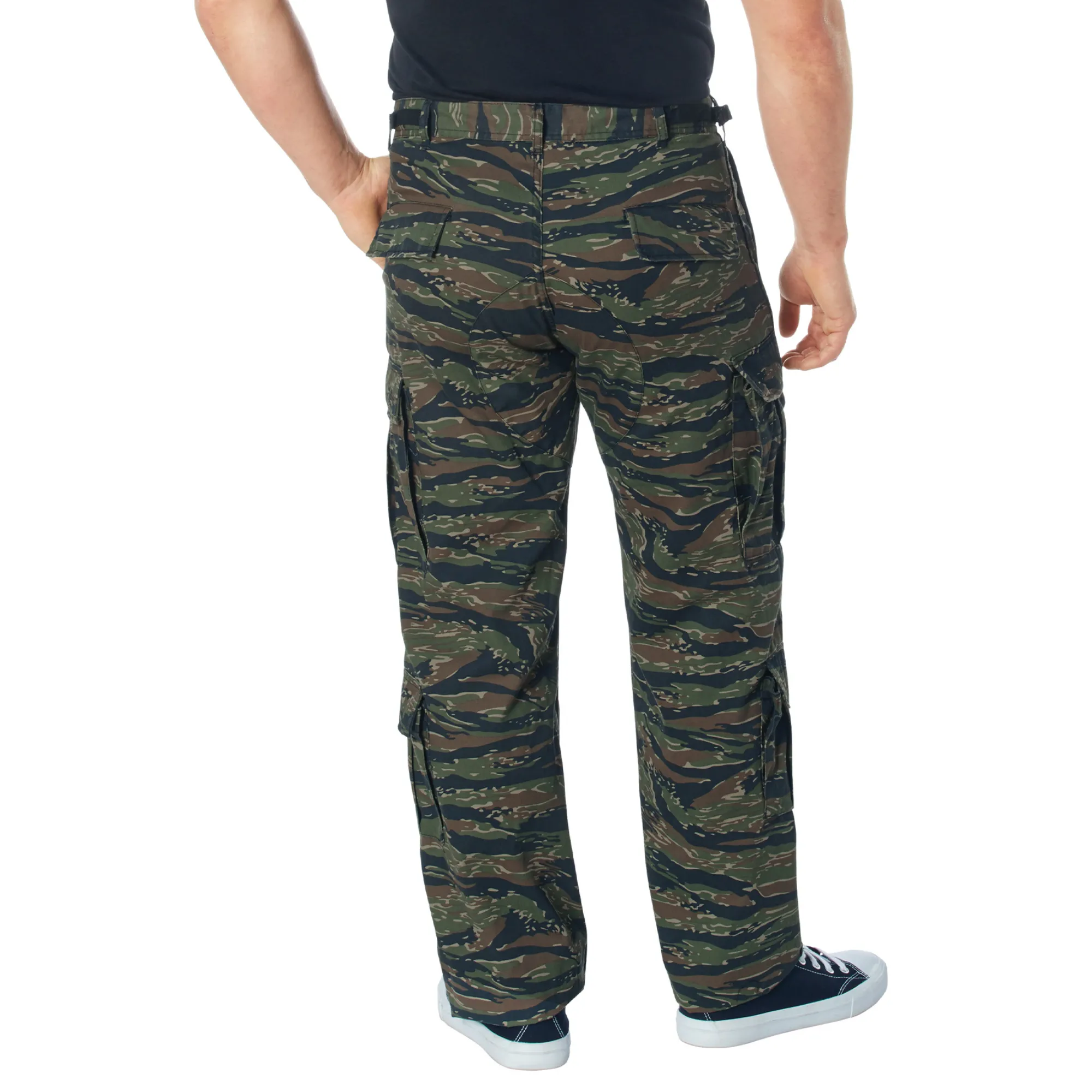 Tiger Stripe Camouflage - Military Vintage Paratrooper Fatigues