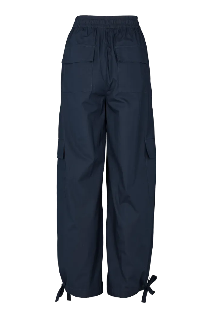 Tilde Loose Cargo Pants - Sky Captain