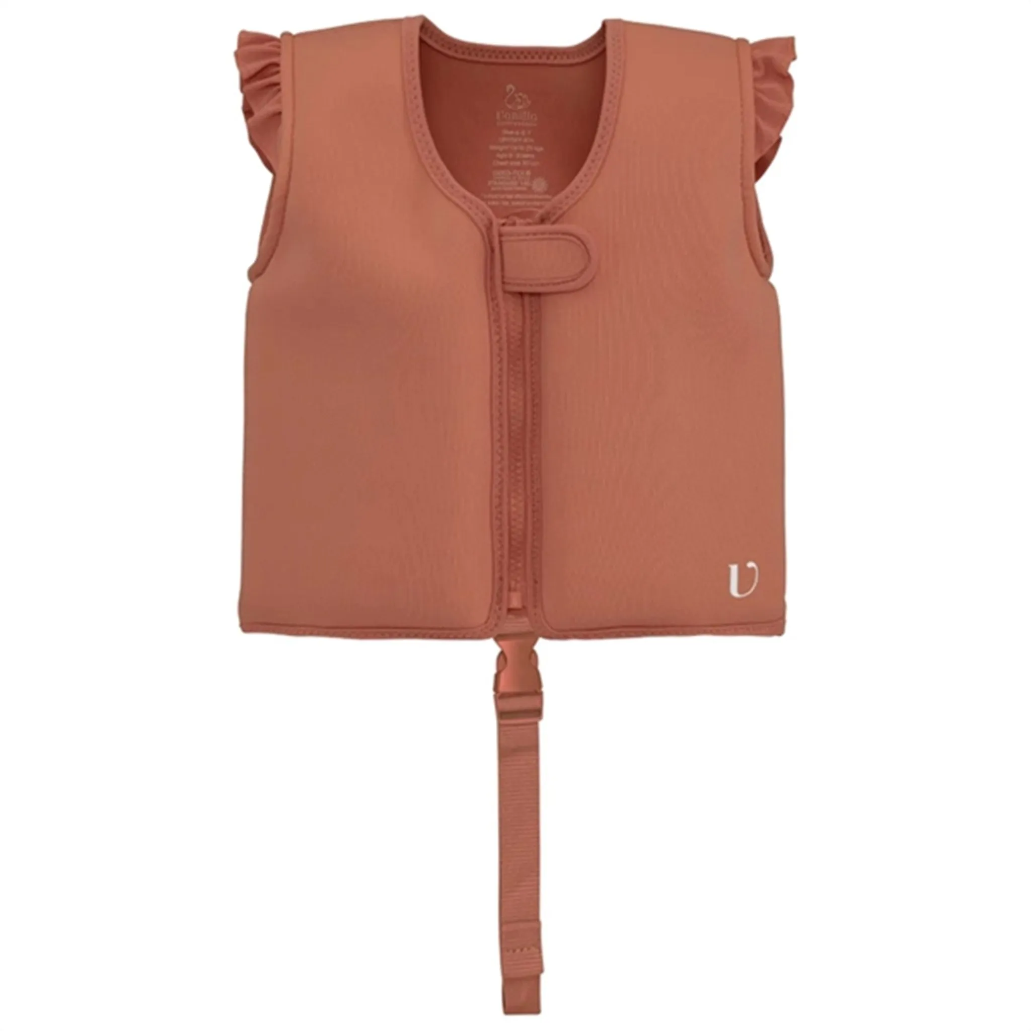 Vanilla COPENHAGEN Swim Vest Deep Coral