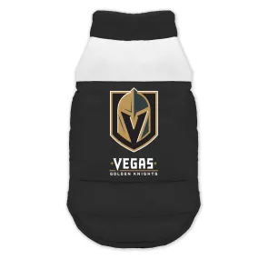 Vegas Golden Knights Pet Parka Puff Vest