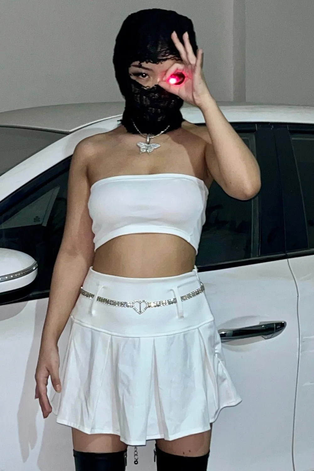 White Tennis Skirt