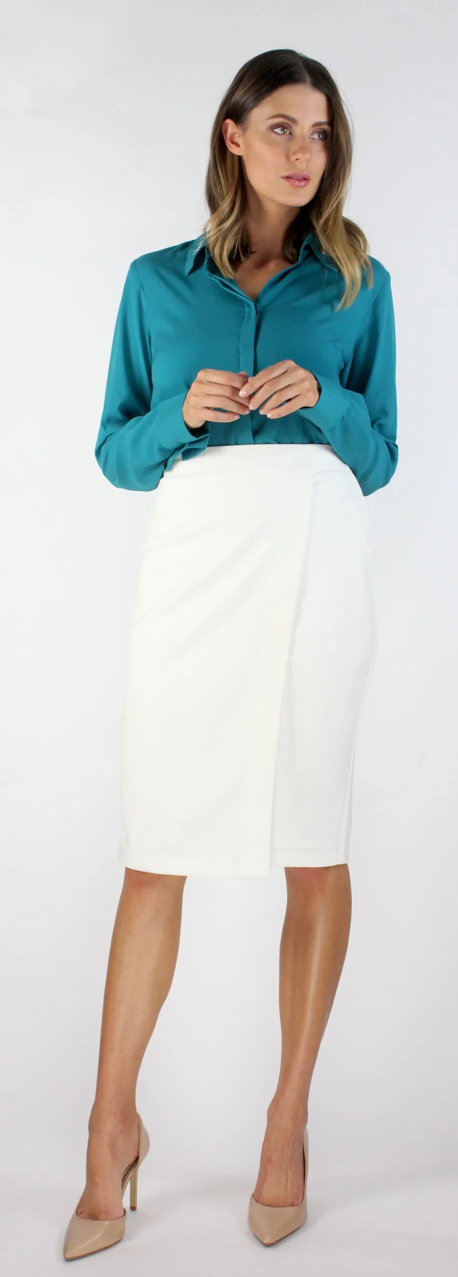 White Wilderness Skirt