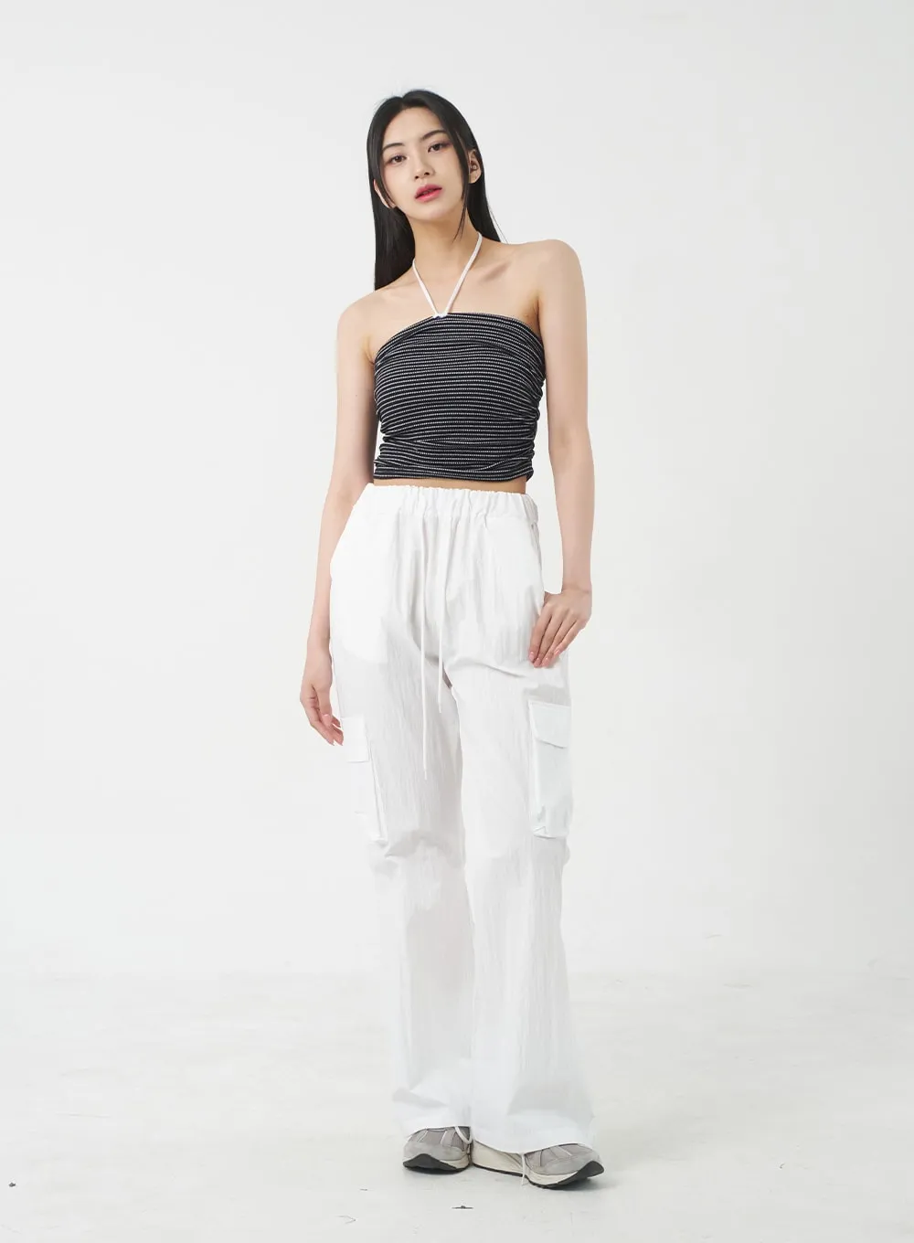 Wide Bootcut Track Pants BY312