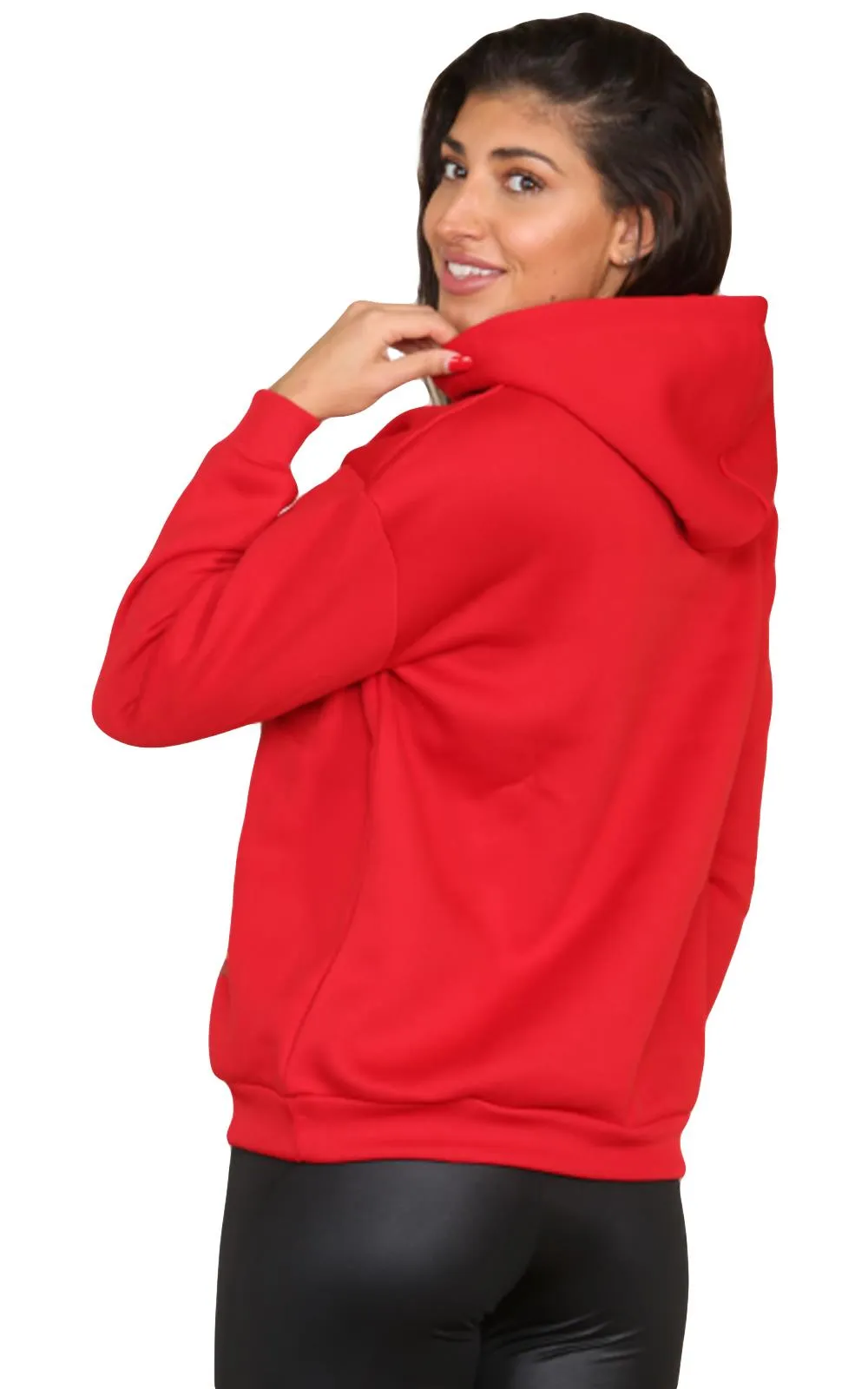 Womens 3D Christmas Pullover Hoodie