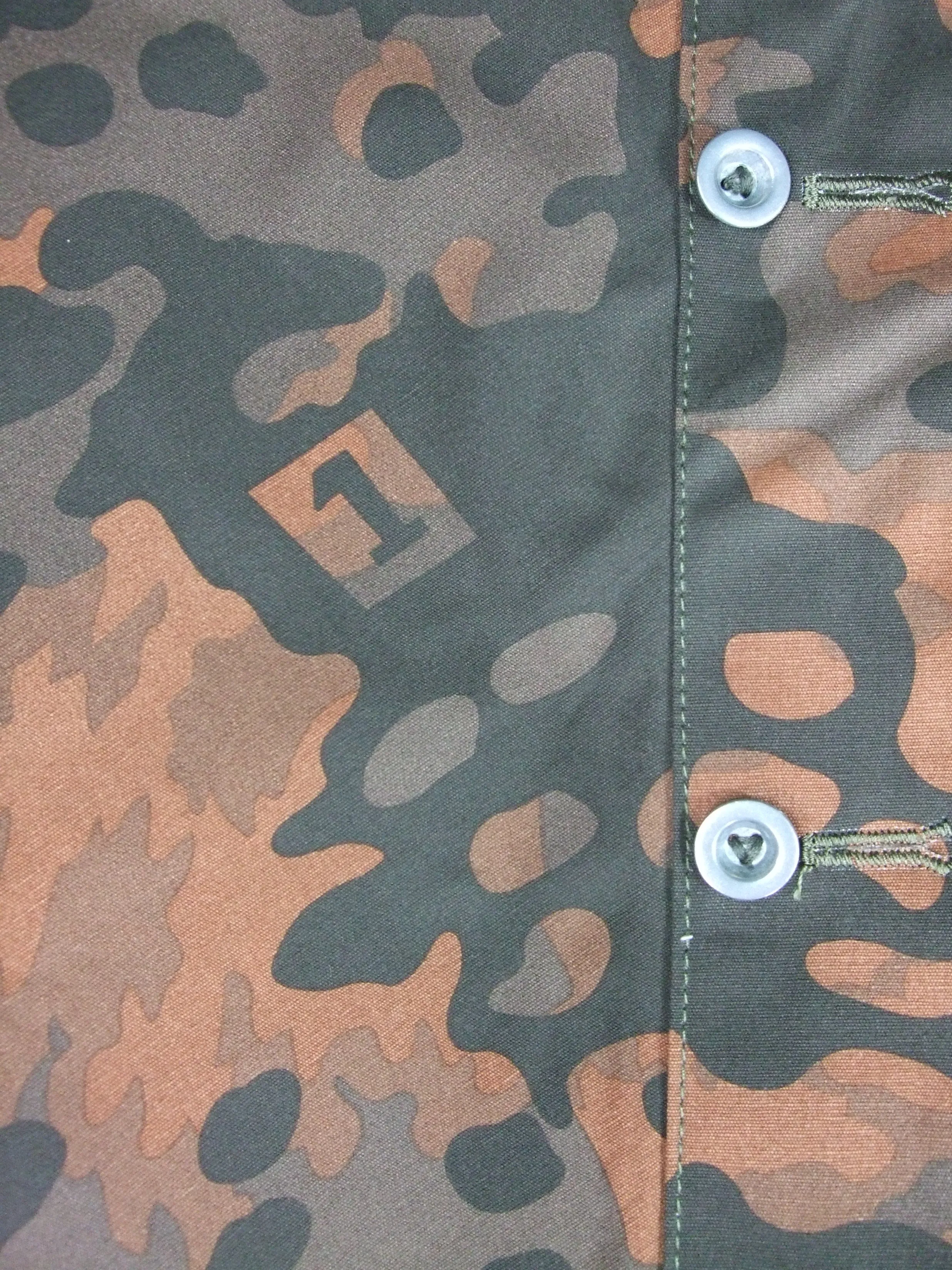 WWII German Plane Tree No.1  Camo Zeltbahn Reversible Quarter & Poncho Tent